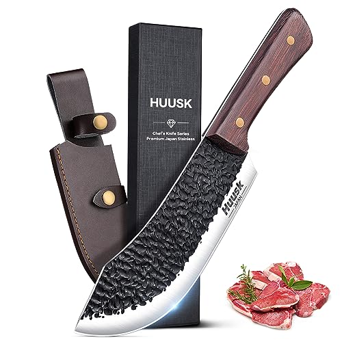 7" Hand Forged High Carbon Meat Cleaver Knife