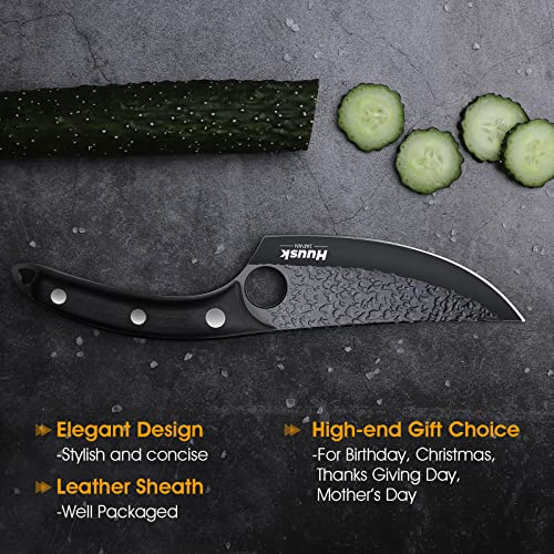Professional Huusk Japan Chef Knife with Leather Sheath