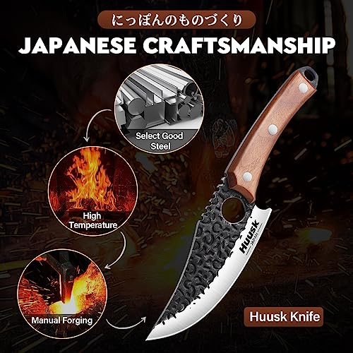 Huusk Viking Butcher Knife - High Carbon Steel
