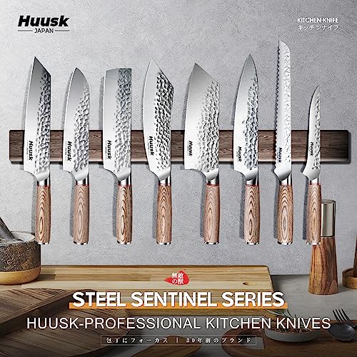 Hand-Forged High Carbon Steel Japanese Chef Knife 8