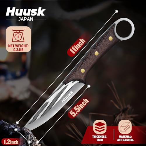 Japanese Huusk 5.5 Inch Boning Knife with Sheath