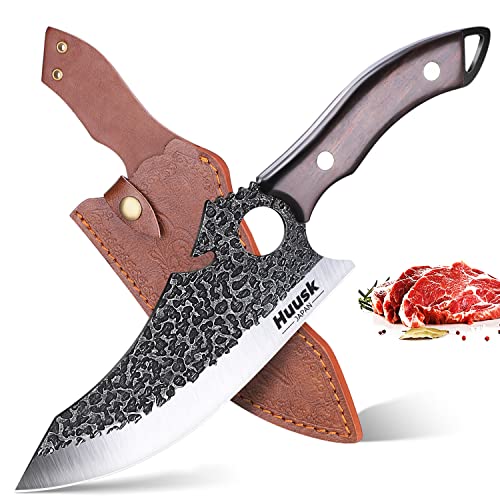 Huusk Japan Knife Set for Meat and Vegetables