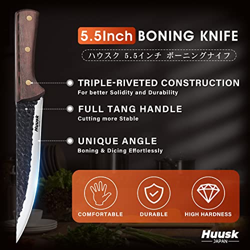 6 Inch Full Tang Huusk Boning Knife for Meat