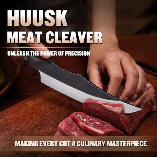 Huusk Japanese Butcher Knife - Perfect Kitchen Tool