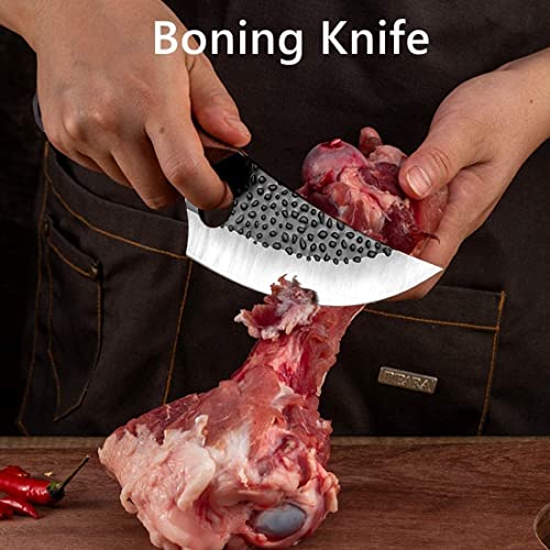Huusk Viking Chef Knife Set with Sheath