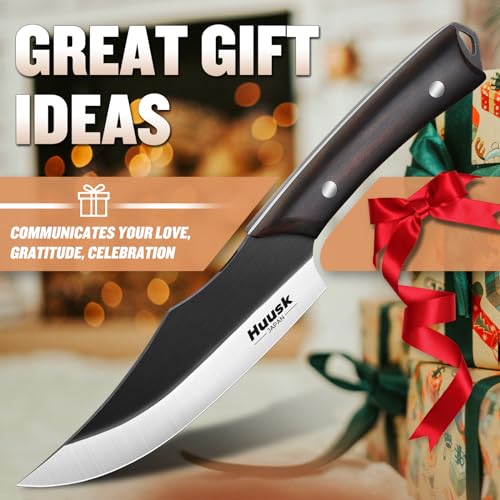 Huusk Japanese Butcher Knife - Perfect Kitchen Tool