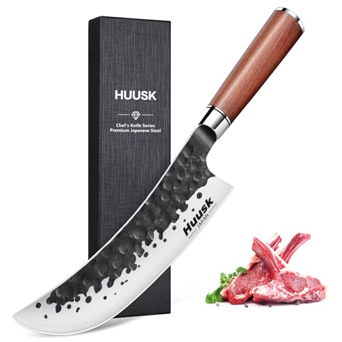 Japanese Hand-Forged Meat Cleaver Knife with Gift Box