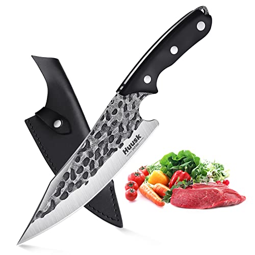 Huusk Chef Knife - High Carbon Steel Viking-style