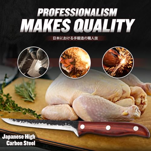 Huusk 6 Inch Boning Knife Set - Gift for Dad