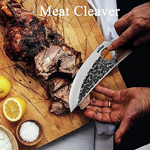 Huusk Viking Meat Cleaver Knives: Japanese Style Chef