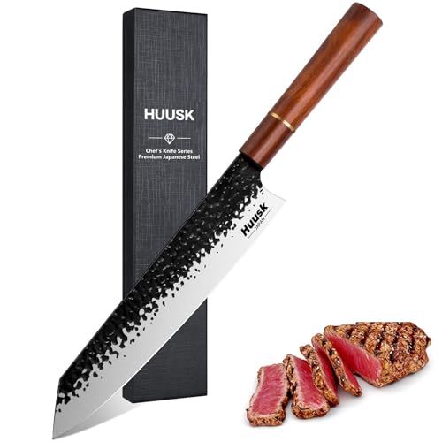 9" Huusk Kiritsuke Chef Knife - Japanese Professional