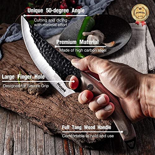 Huusk Viking Meat Cleaver Knives: Japanese Style Chef