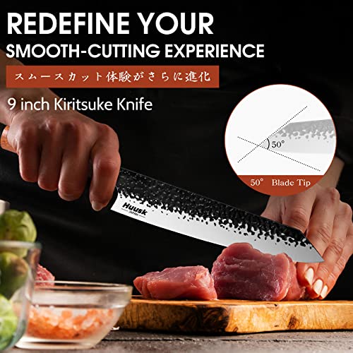 9" Huusk Kiritsuke Chef Knife - Japanese Professional