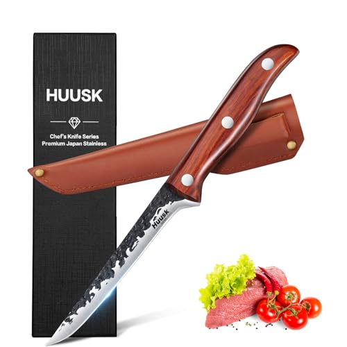 Huusk 5 Inch Boning Knife Set for Men