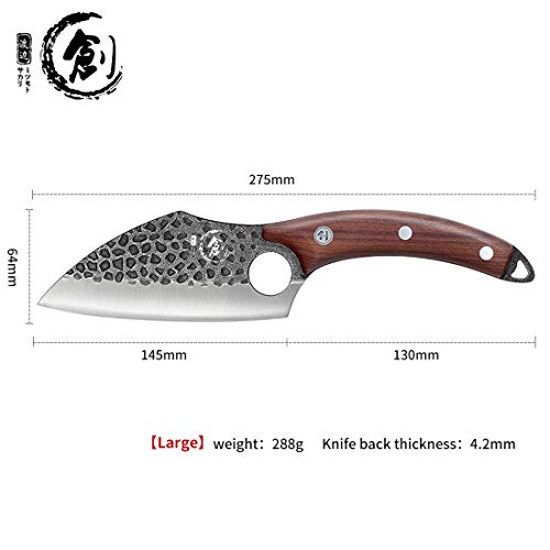 Huusk Viking Knives Set for Kitchen and Camping