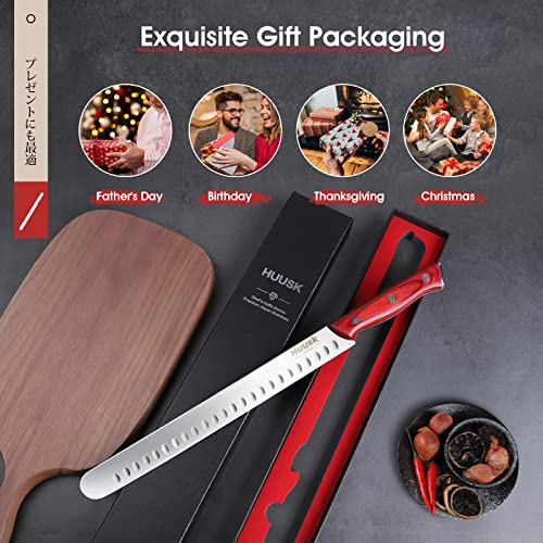 11" Huusk Brisket Carving Knife for BBQ Meat