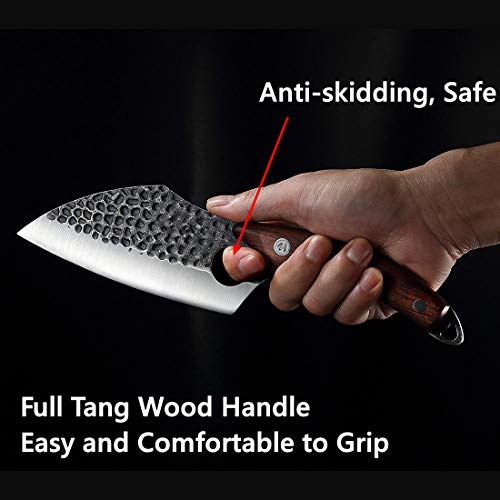 Huusk Viking Knives Set for Kitchen and Camping