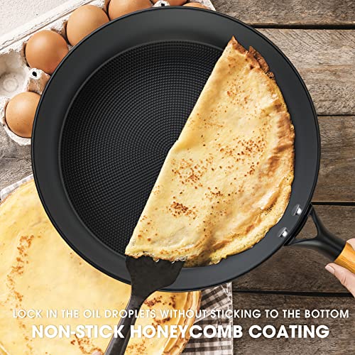imarku Non Stick Frying Pans Set - 8&10&12 Inch