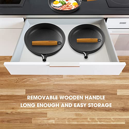 imarku Non Stick Frying Pans Set - 8&10&12 Inch