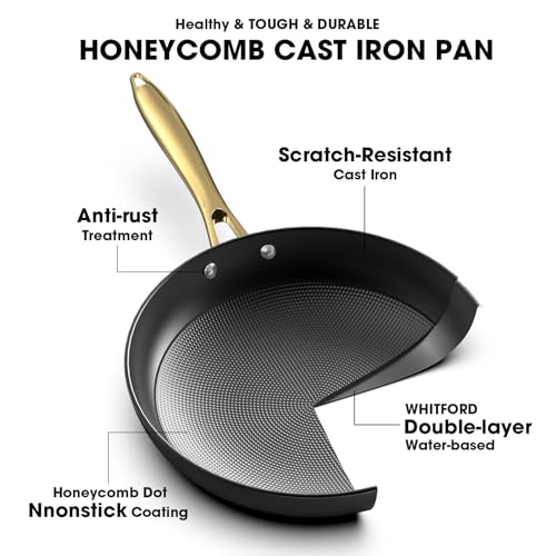 imarku Non Stick Frying Pans Set - 10" & 12