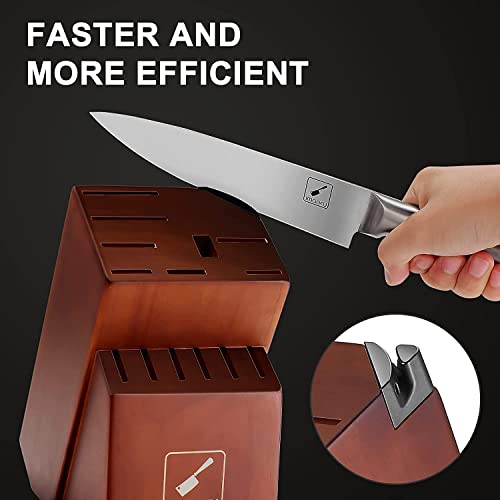 imarku 15-Piece High Carbon Steel Knife Set