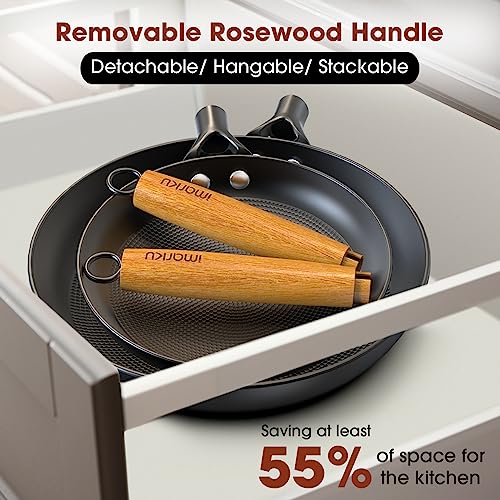 imarku Non Stick Frying Pan Set - 3 Sizes