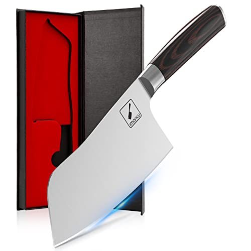 imarku 7" Ultra Sharp Butcher Cleaver Knife