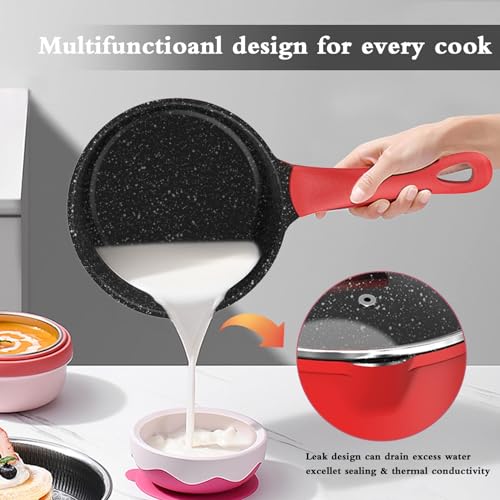 Imarku 11-Piece Nonstick Cookware Set with Steamer, Induction