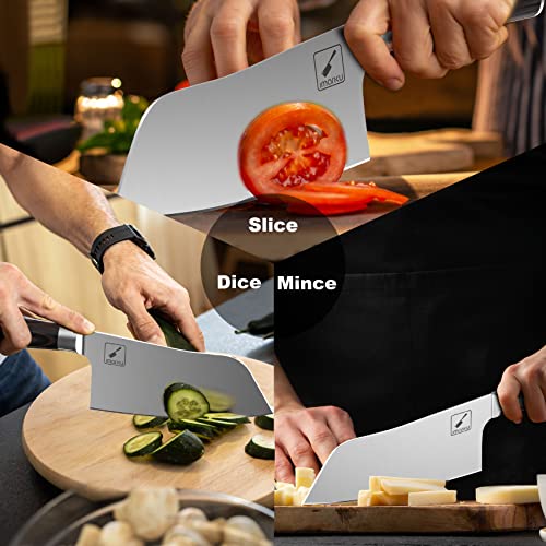 imarku 7" Ultra Sharp Butcher Cleaver Knife