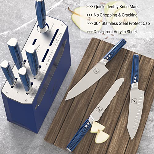 Imarku 9-Piece Professional Chef Knife Set with Sharpener