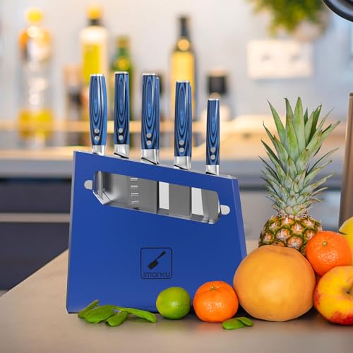 Imarku 9-Piece Professional Chef Knife Set with Sharpener