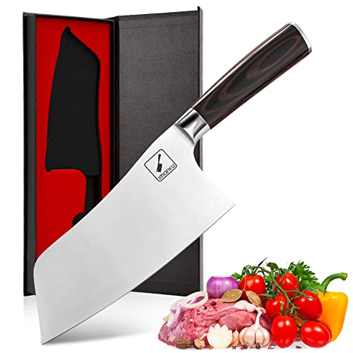 imarku 7" Japanese Chef Knife with Pakkawood Handle