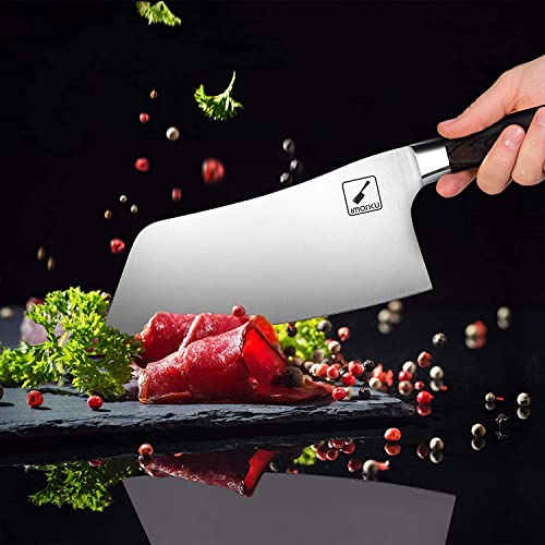 imarku 7" Japanese Chef Knife with Pakkawood Handle