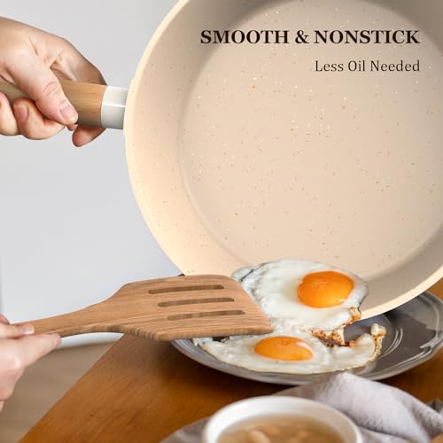 Imarku Non Stick Granite Cookware Set, 10-Piece