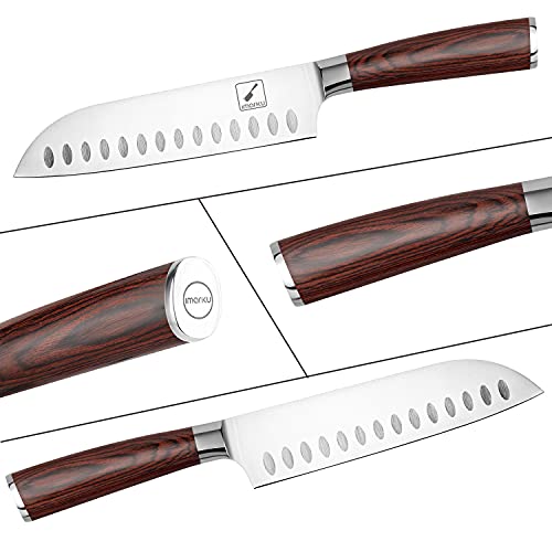 imarku 7" Santoku Knife: Ultra Sharp Japanese Chef Knife