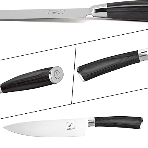 imarku 8 Inch Pro Chef Knife with Ergonomic Handle
