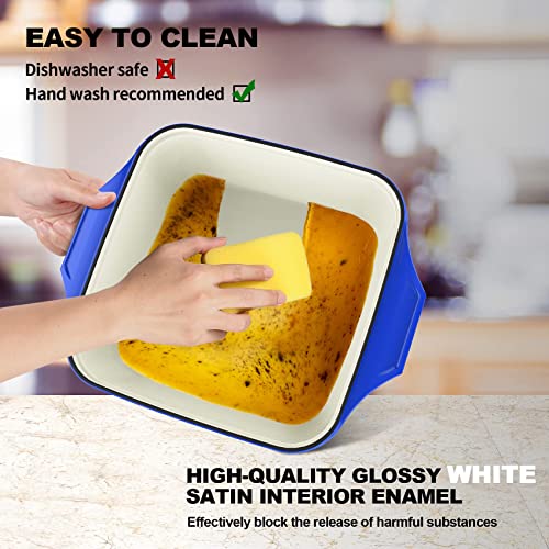 5 Quart Dutch Oven, Enameled Cast Iron, Oven Safe