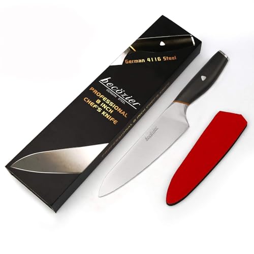 imarku&Becozier 8" German High Carbon Chef Knife