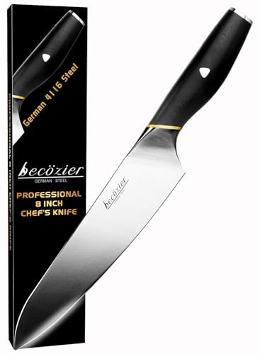 imarku&Becozier 8" German High Carbon Chef Knife