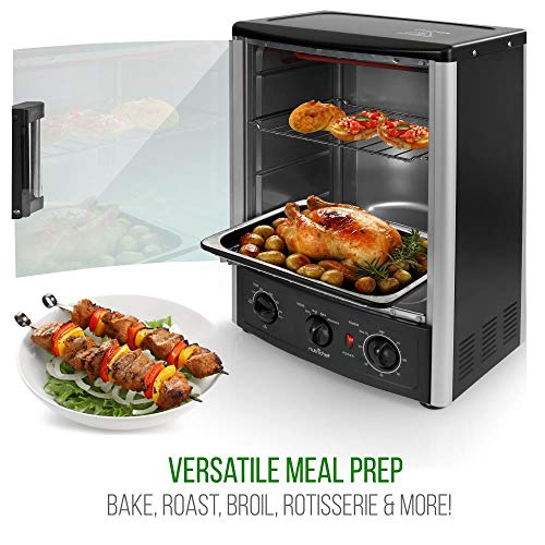 Nutrichef Upgraded Rotisserie Oven - Vertical Countertop Oven