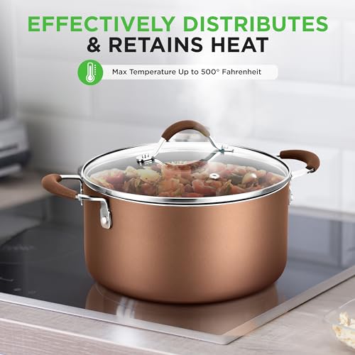 Nutrichef 20 Piece Non Stick Cookware & Bakeware Set