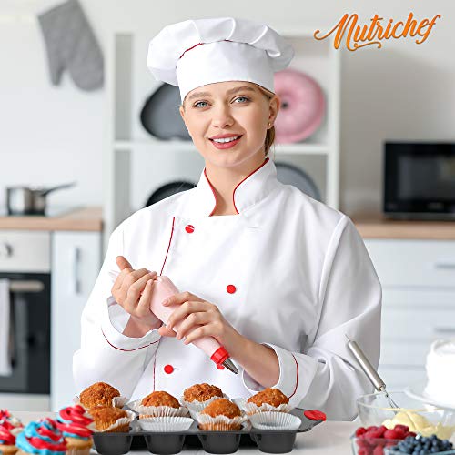 NutriChef 10-Piece Bakeware Set - Nonstick Carbon Steel