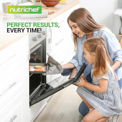 NutriChef 10-Piece Non-Stick Bakeware Set - Carbon Steel