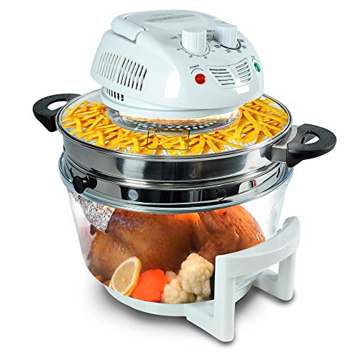 NutriChef 1200W Air Fryer Halogen Oven - 13QT