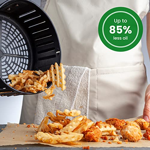 NutriChef Hot Air Fryer Oven - 3.7 Qt Stainless Steel