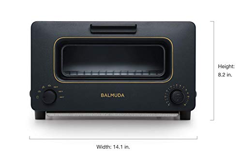 Balmuda Steam Oven Toaster, 5 Modes, Black