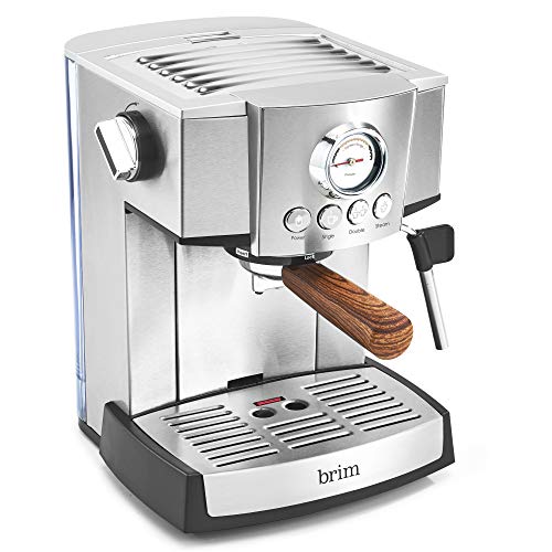 Brim 15 Bar Espresso Machine with Milk Frother
