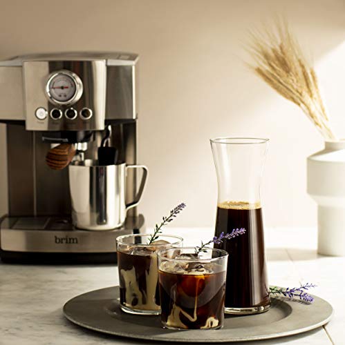 Brim 15 Bar Espresso Machine with Milk Frother