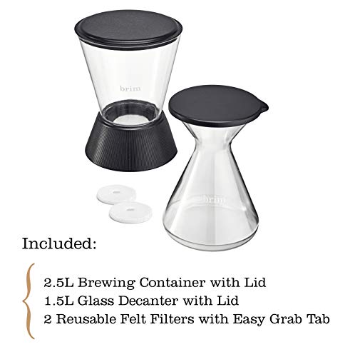 Brim Cold Brew Coffee Maker with Smart Valve