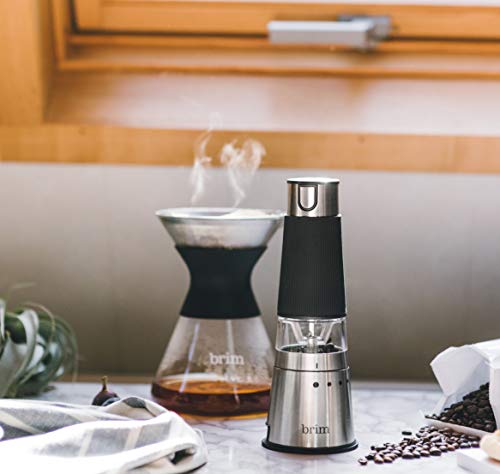 Brim Electric Handheld Coffee Grinder - 9 Grind Settings